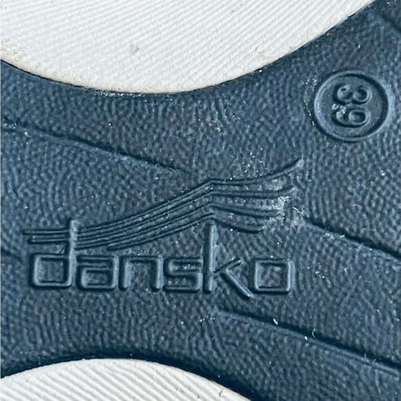 Dansko Suede/Canvas Mary Jane Flats - Picture 6 of 7